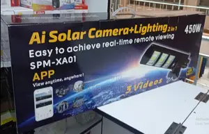 Outdoor CCTV Camera 4g Solar Street Light Led PTZ Camera