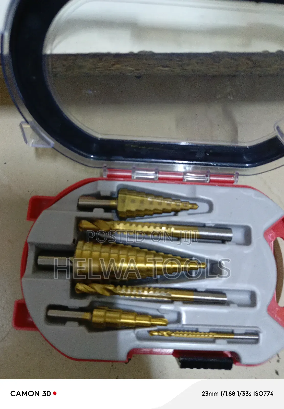 6 Pcs, Step Drill Bits Set/ 6 PCS