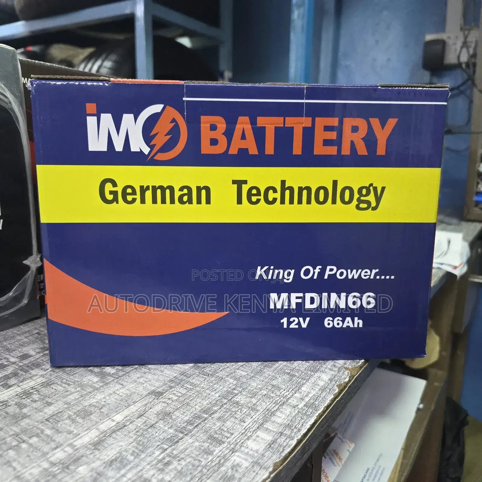 Din66 Imo German Technology Battery