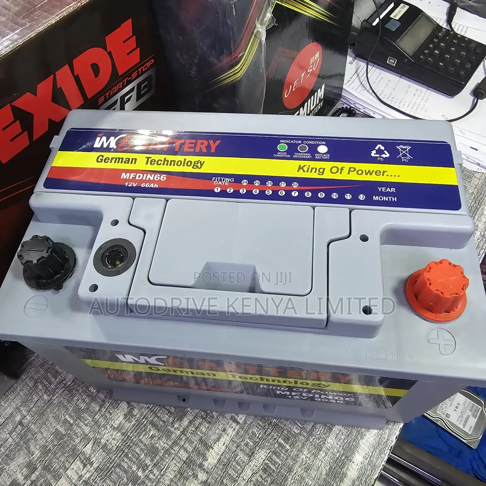 Din66 Imo German Technology Battery