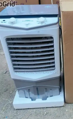 Tlac 35l Air Cooler, Large Fan With Wheels and Remote ;