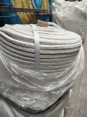 Ceramic Fiber Square Rope–10mmx10mm Diameter–Non-Asbestos