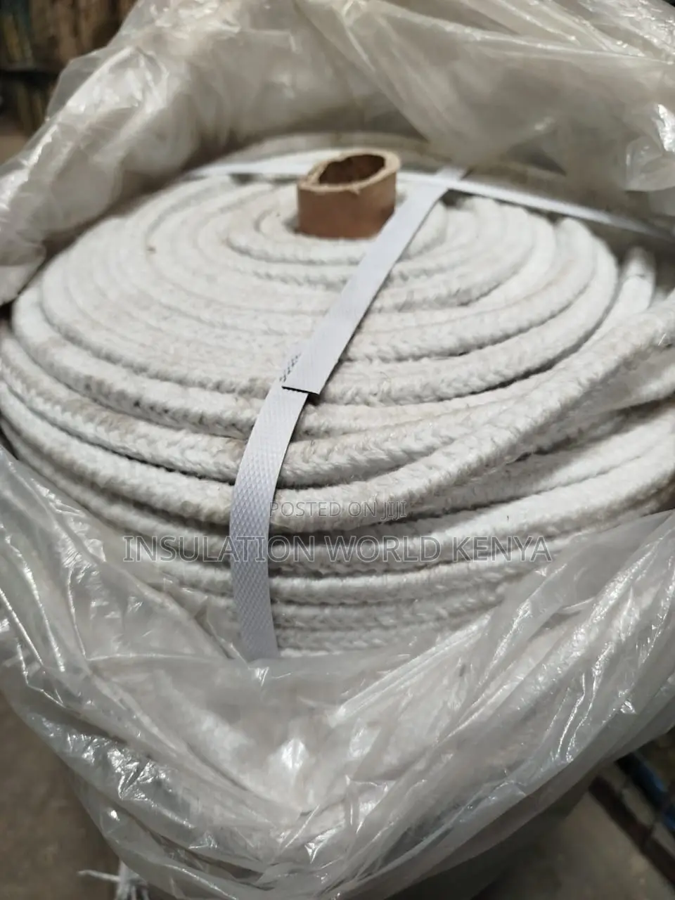 Ceramic Fiber Square Rope–10mmx10mm Diameter–Non-Asbestos