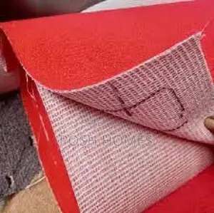 Soft Durable Red Delta Carpets