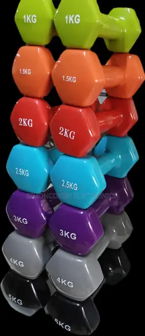 Vinyl Coated Dumbbells