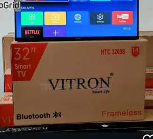 Vitron 32′′ Frameless Smart Android Tv Multiple Connectivity