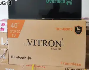 Vitron (Htc4068fs) 40" Inch Flameless Smart Android Tv