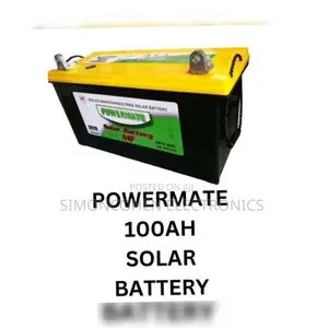 High Quality 100ah Solar Battery