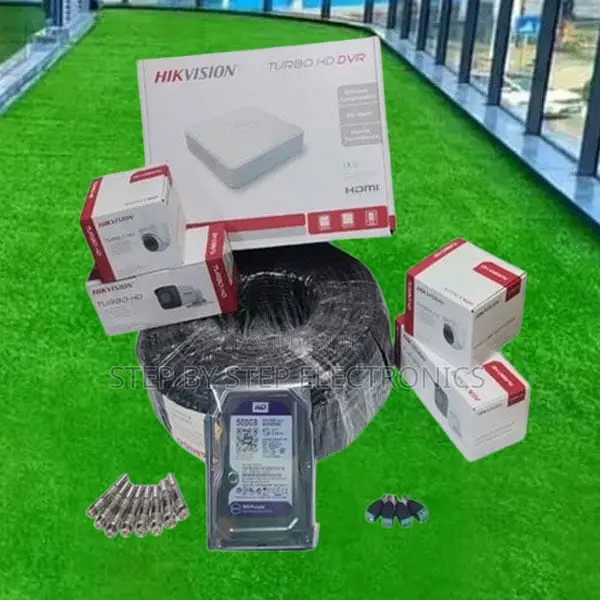 Dome and Bullets Hikvision 4 1080p CCTV Cameras Full Package