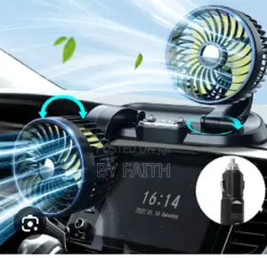 Car Adjustable Car Double Fans