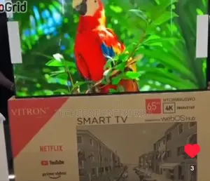Vitron 65" Inch Smart Uhd Flameless Webos Tv