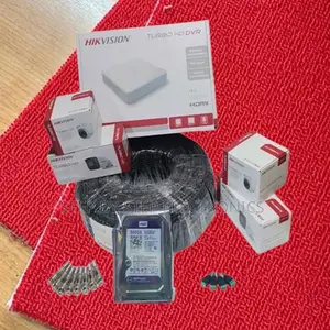 Easy Integration Hikvision 4 1080p CCTV Cameras Full Package