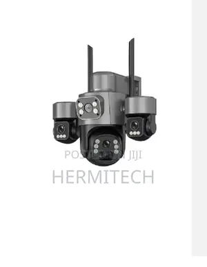 V380pro 2mp Hd Wifi 4g Solar Powered Camera Triple Camera