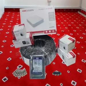 Indoor Security Hikvision 4 1080p CCTV Cameras Full Package