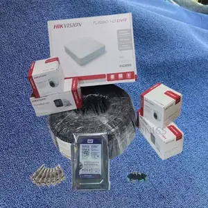 High-Definition Hikvision 4 1080p CCTV Cameras Full Package