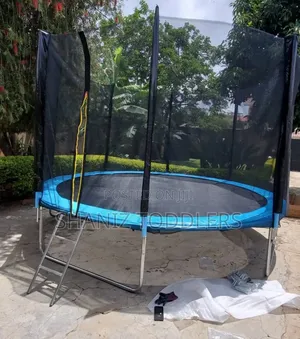 12ft Outdoor Trampoline Fun