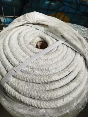 Ceramic Fiber Round Rope–14mm Diameter(Per Mtr)–Non-Asbestos