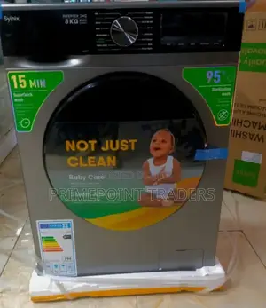 Syinix 8kg Washing Machine Front Load New Model V8wmft