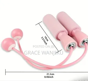 *Cordless Skipping Rope With Ball Tip