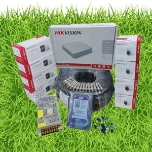 Auto Tracking Hikvision 8 1080p CCTV Cameras Full Package