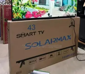 Solarmax 43 Inches Android Smart Tv FHD Multiple Ports