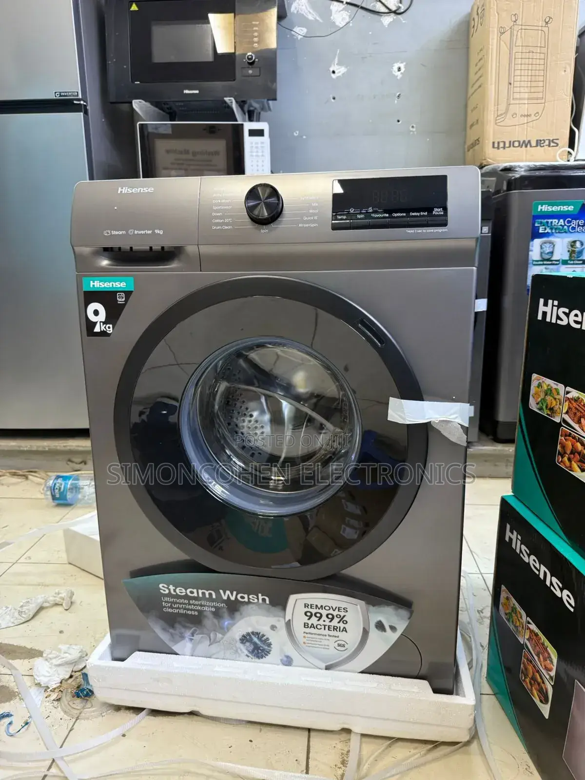 9kg Hisense Frontload Washing Machine