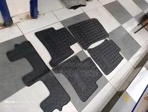 7-Seater Rubber Mat for Prado / Full Car Coverage Floor Mat