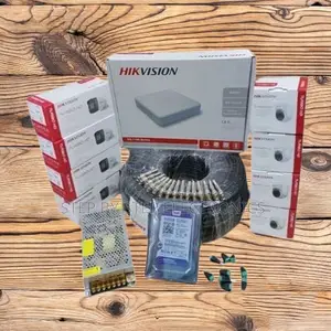 Space Efficient Hikvision 8 1080p CCTV Cameras Full Package