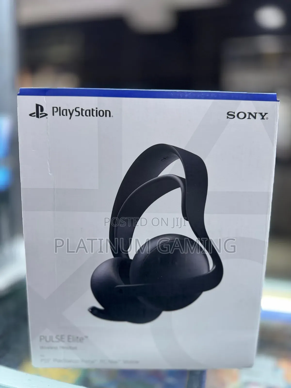 Black Pulse Elite Gaming Headphones /Ps5 And Ps4
