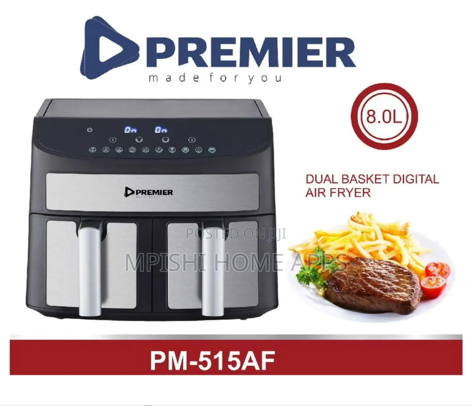 Dual Basket Digital Air Fryer