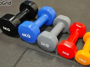 *Antislippery Neoprene Coated Dumbell Set(Packed in a Case)*