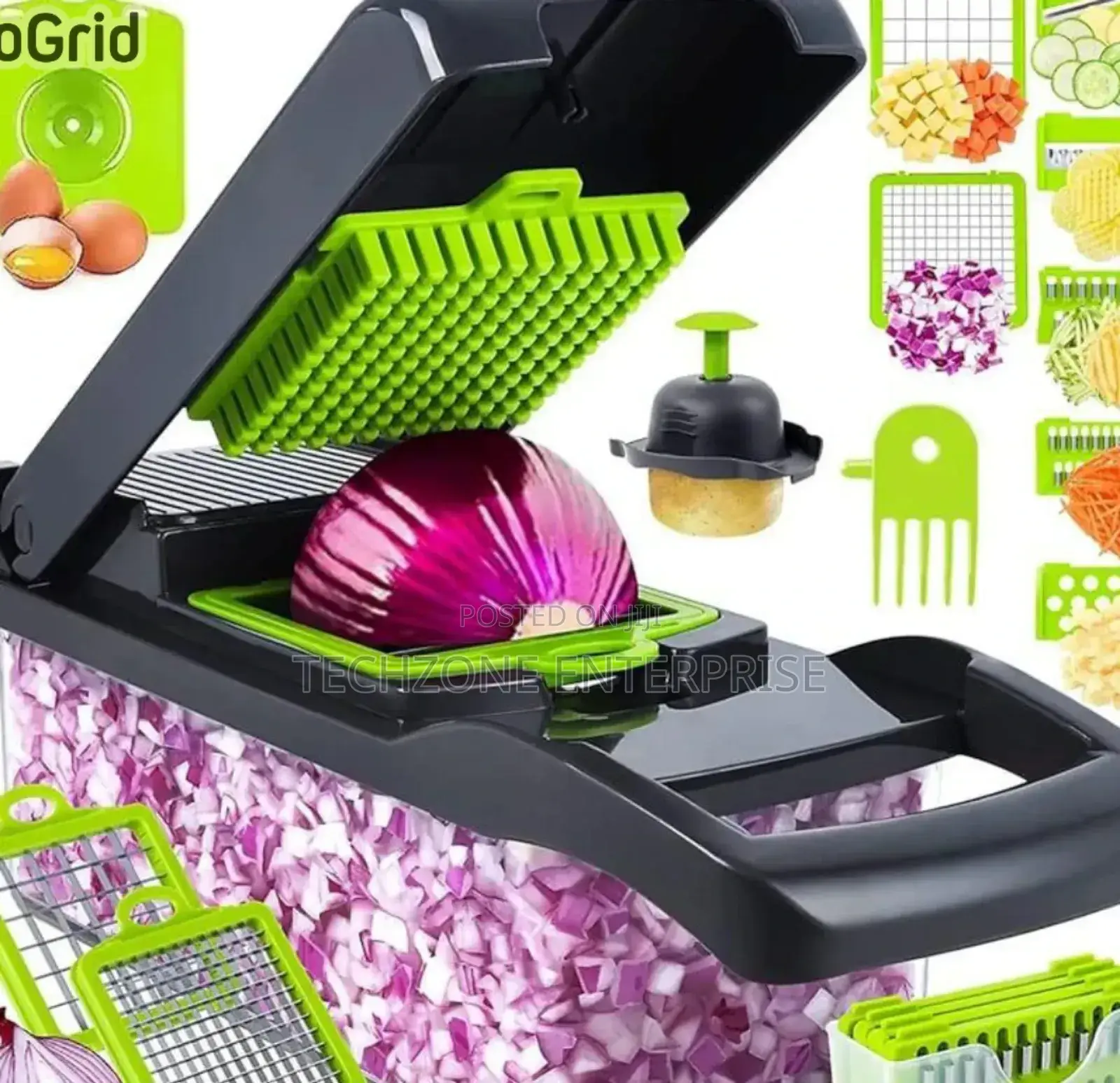 Vegetable Cutter – Multi-Functional Slicer With Blades 