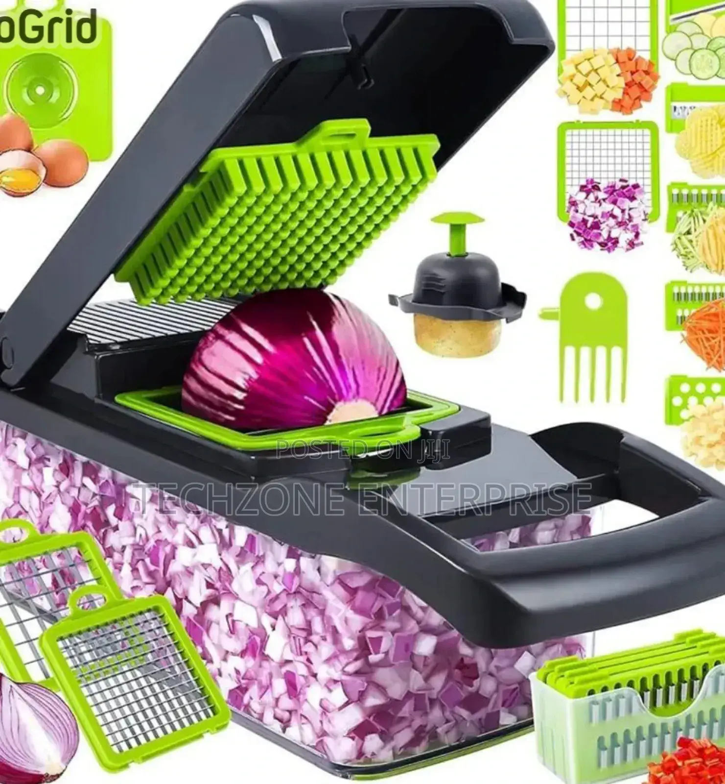 Vegetable Cutter –Multi-Functional Slicer Different Blades,