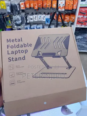 Metal Foldable Laptop Stand Available