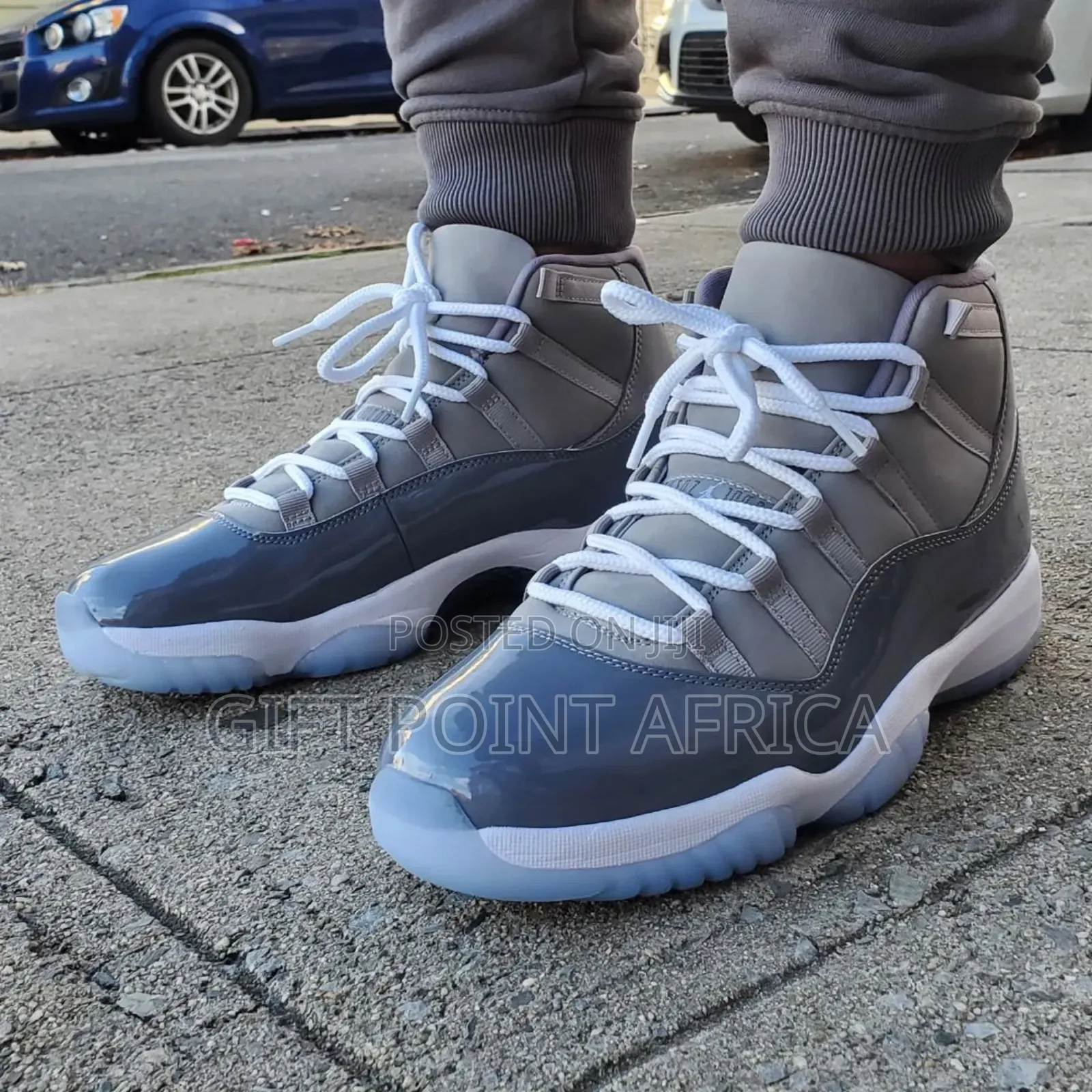 Jordan 11 Cool Grey Unisex Sneakers