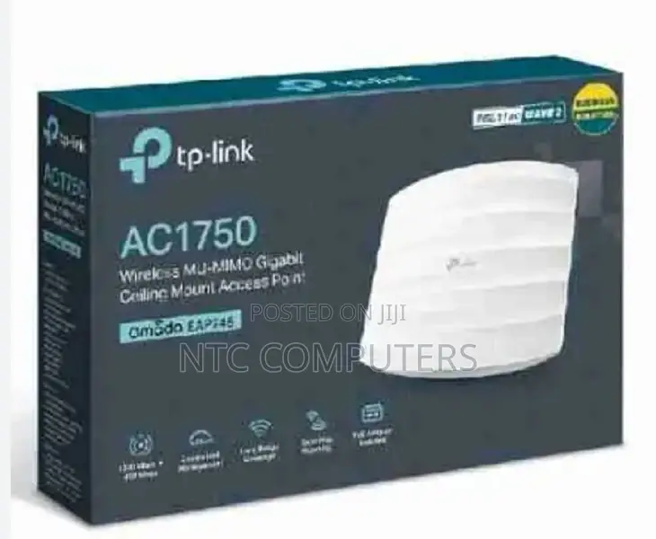 Tp-Link Ac1750 Wireless Gigabit Ceiling Mount - Tl-Eap245