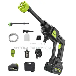 Cordless Car Pressure Washer – Battery Operated Jet Gun
