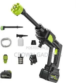 High-Pressure Cleaner Gun – Cordless 48v Portable Kit