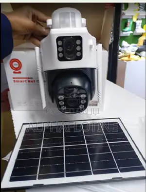 PTZ Solar Sim Card Solar Camera V380 Pro Dual Lens