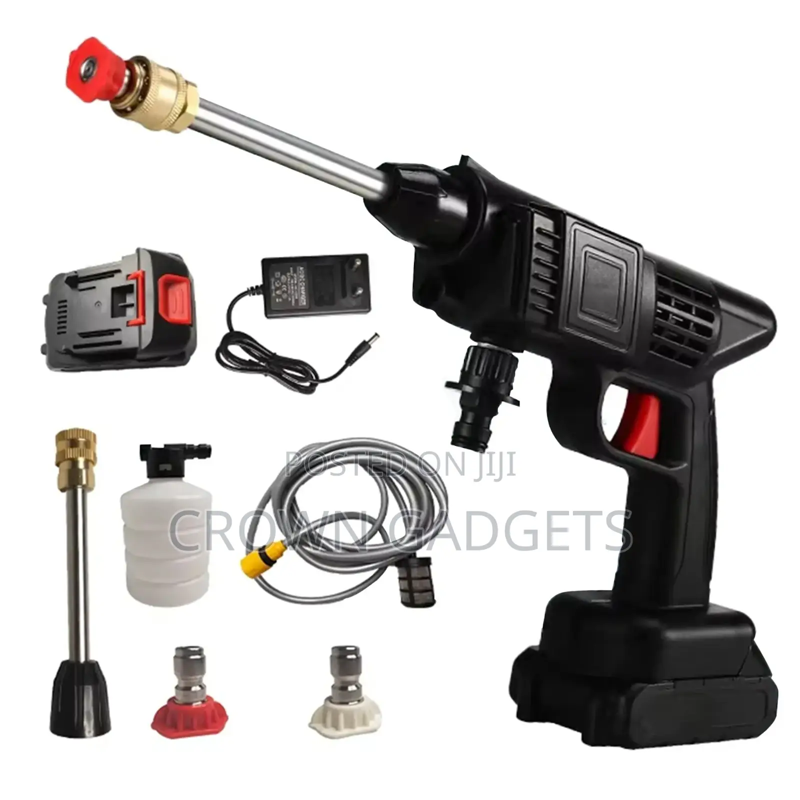 24v Power Washer – Handheld Jet for Car Garden Use