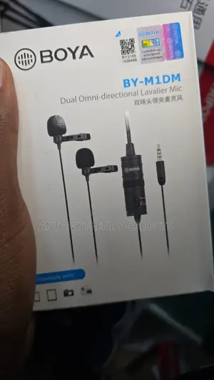Boya by-M1dm – Dual Lapel Microphone for DSLR Mobile