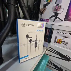 Boya Interview Mic – Dual Clip-on Mics (By-M1dm Model)
