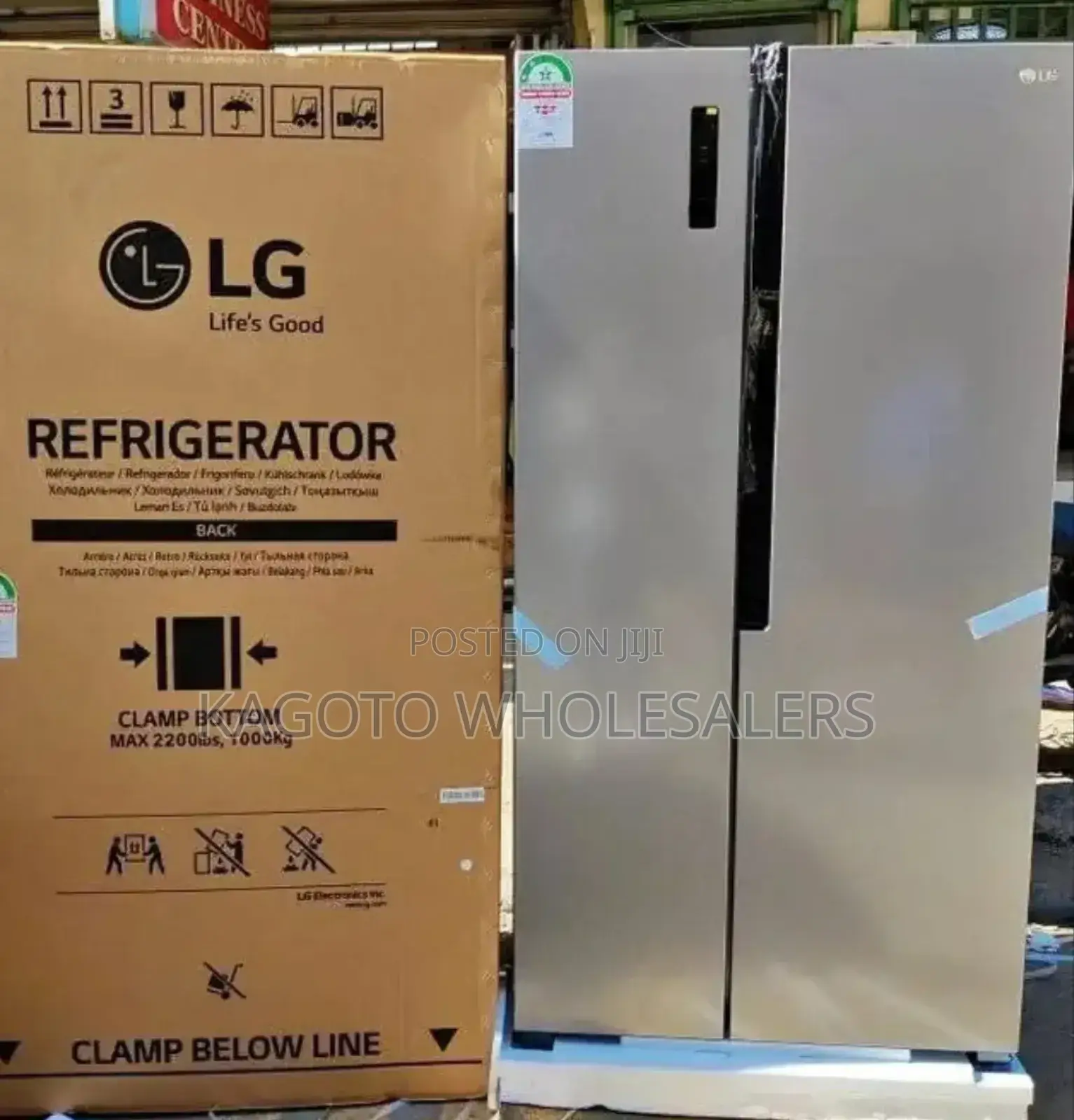 Lg 519 Side by Side Fridge