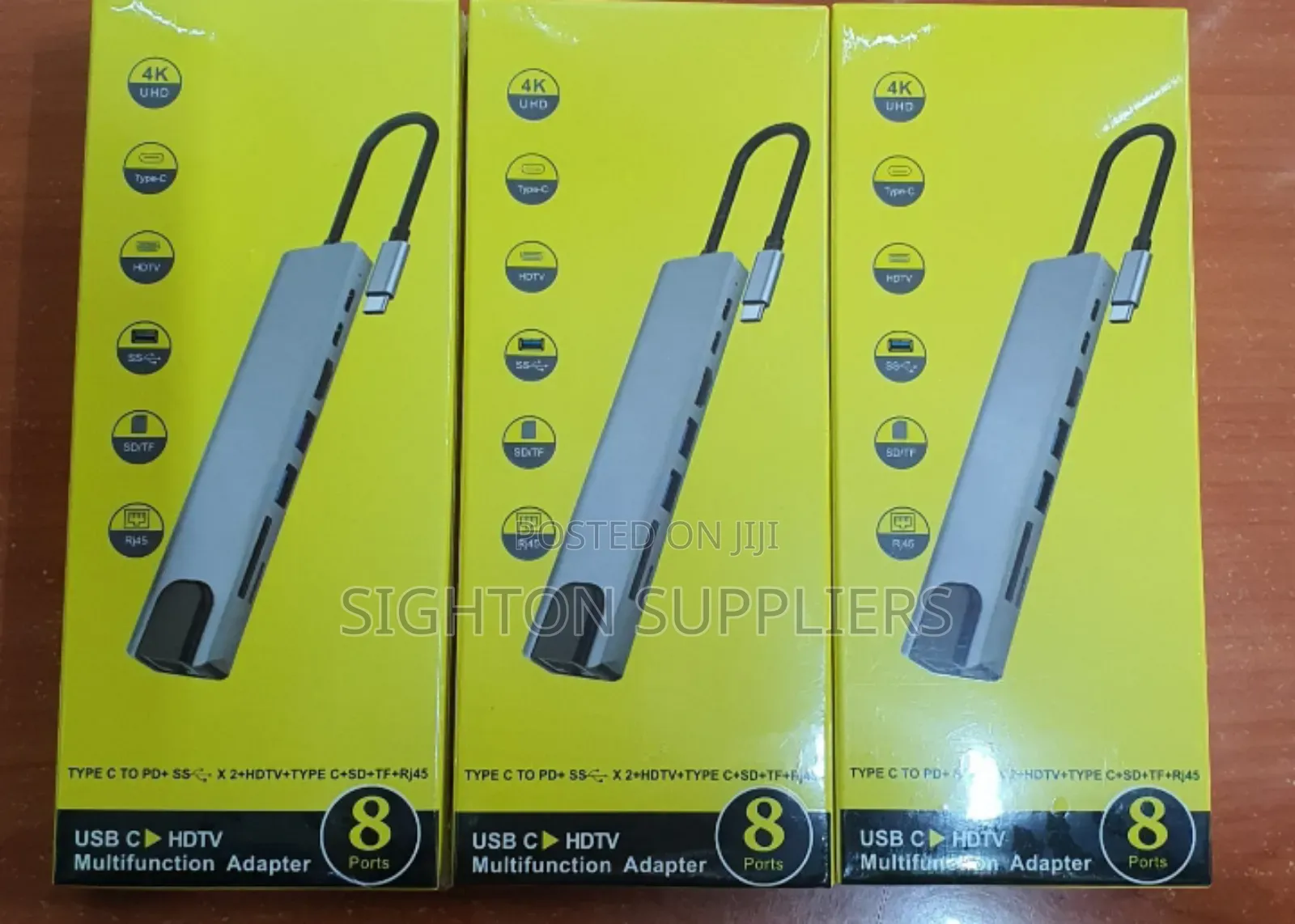 Usb Type C 8 in One Hub/ Multifunctional Adapter