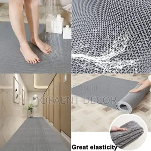 Grey Waterproof Non Slidy Perforated Pvc Antislip Mats