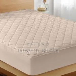 Beige 4by6 Adults Washable Quilted Mattress Protectors