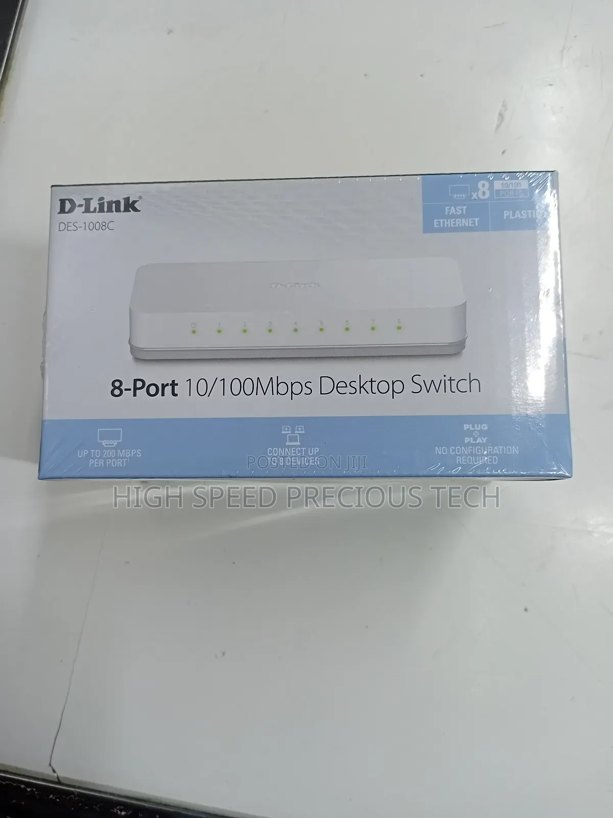 Dlink 8port 10/100mbps Switch