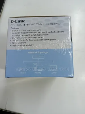 Dlink 8port 10/100mbps Switch