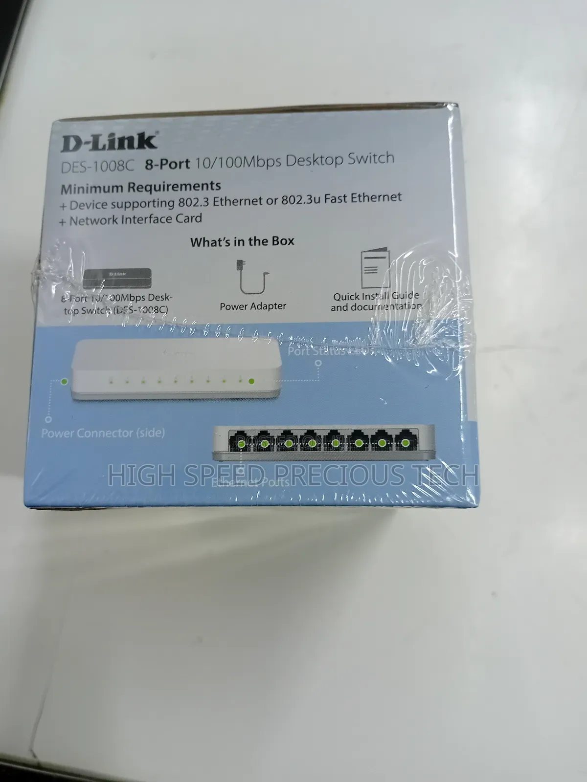 Dlink 8port 10/100mbps Switch