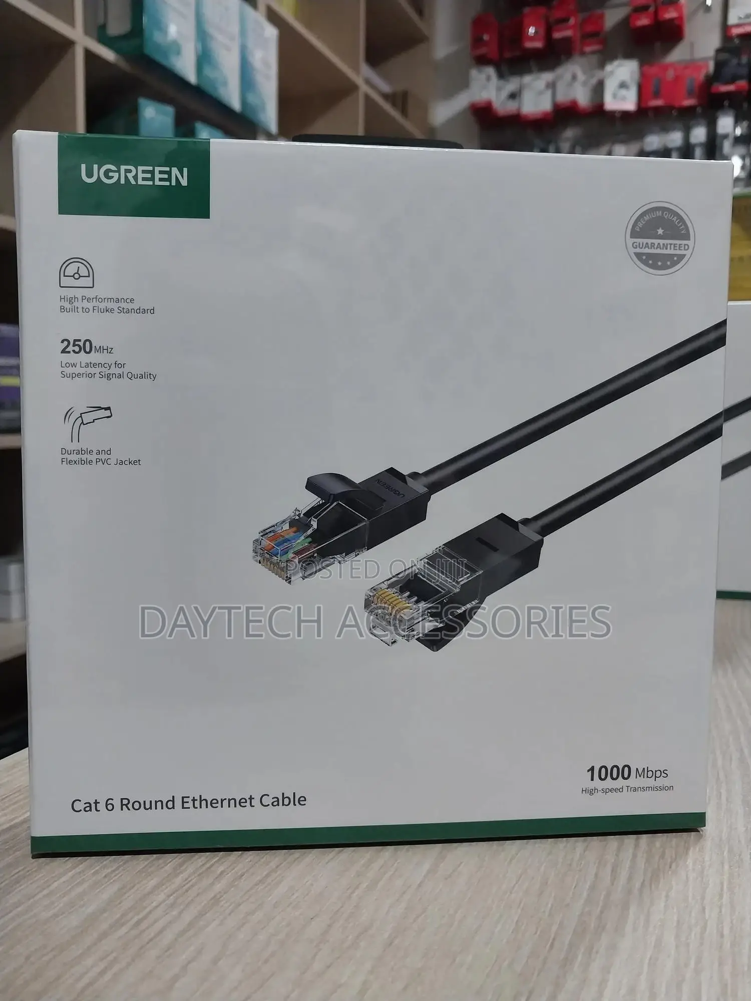 Ugreen Ethernet Cable Cat6 Gigabit High Speed 1000mbps Cable